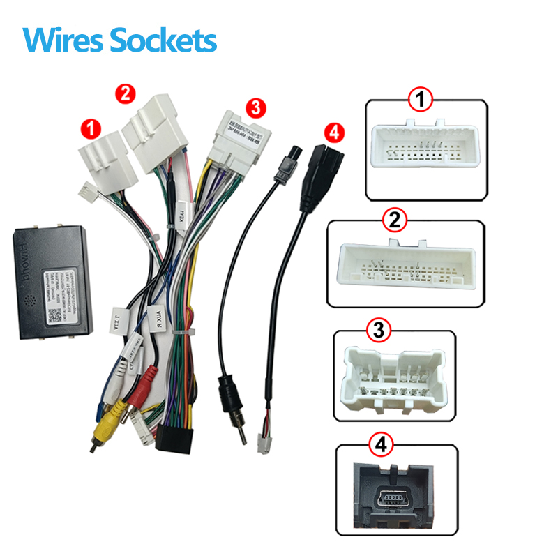 Car Accessories Usa - 16pin android Car radio Canbus Box