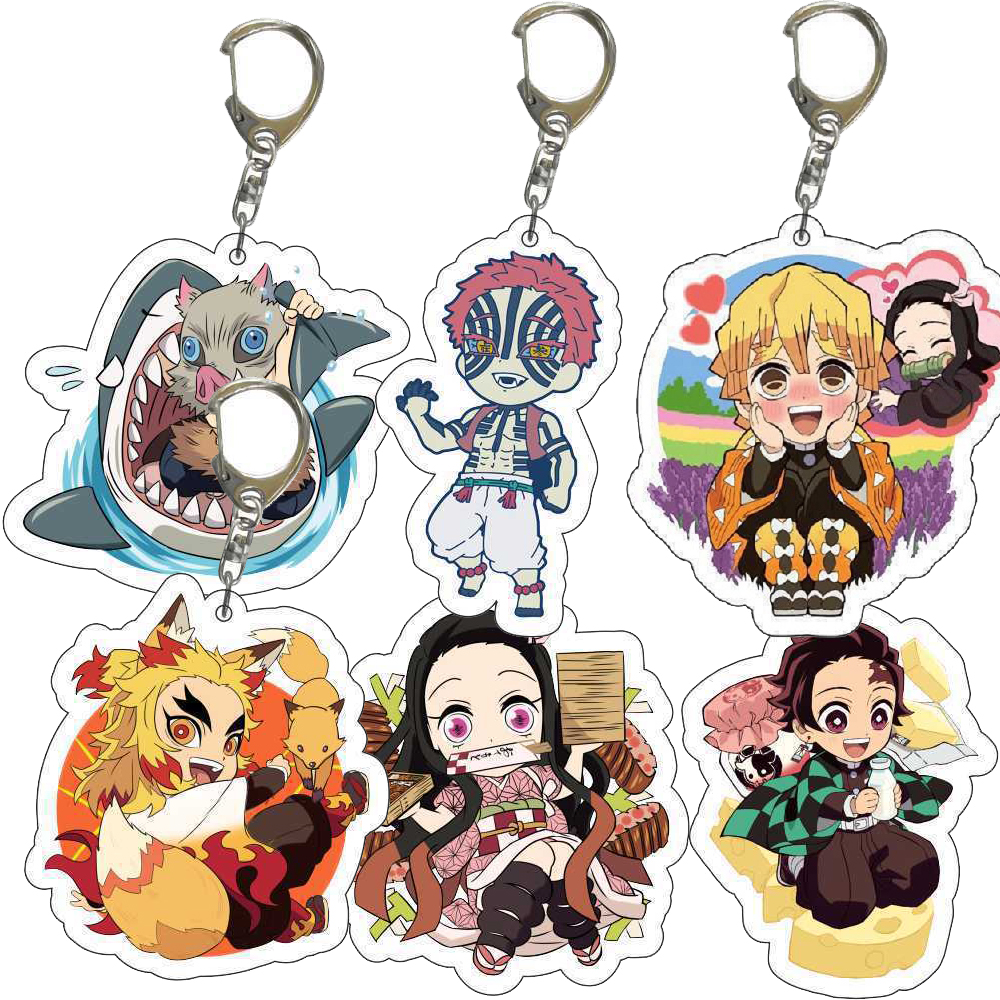Car Accessories Xmas - Anime Demon Slayer doll toy Kimetsu