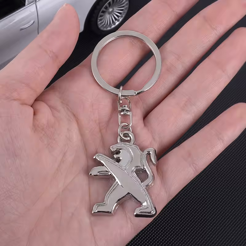 Car Accessories Logo - Metal Badge Car Logo Keychain Gift