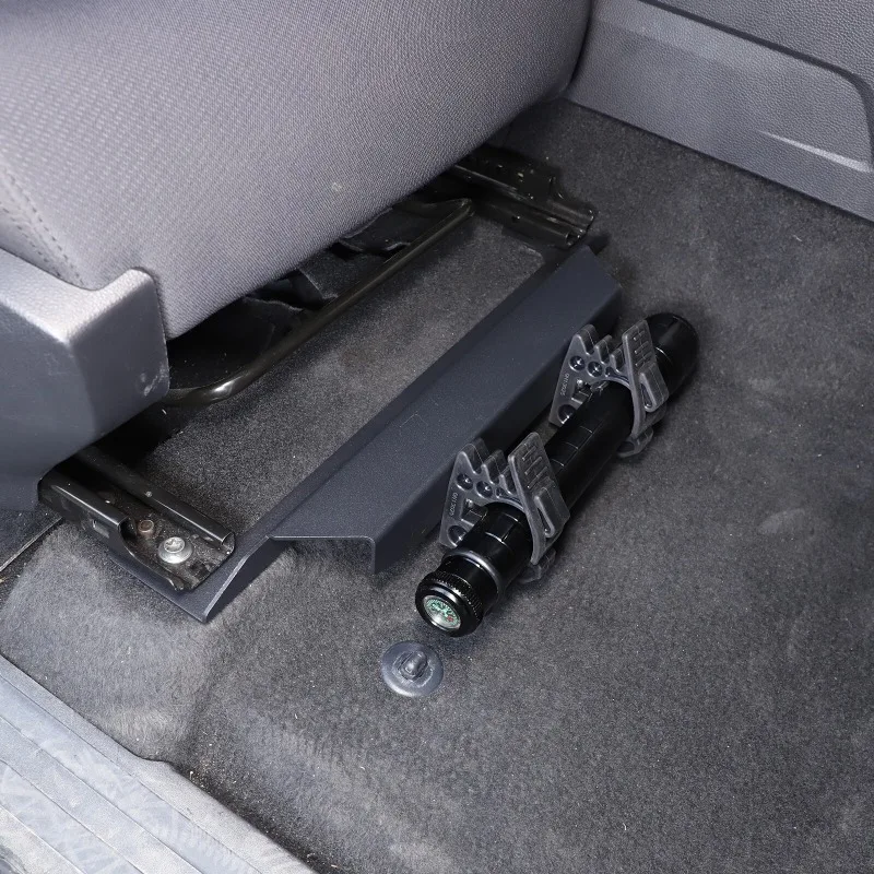 Car Accessories Under 1000 - Aluminum Alloy Black Car Under Seat