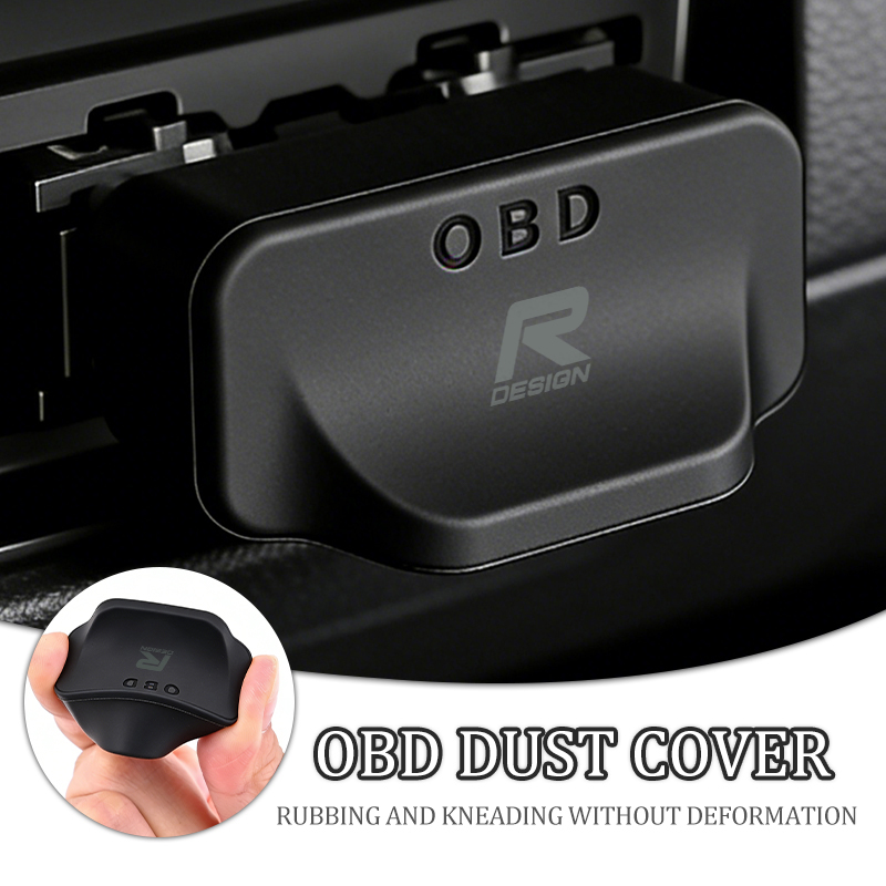 Volvo Car Accessories Xc90 - Car OBD Interface Protective Cover Silicone