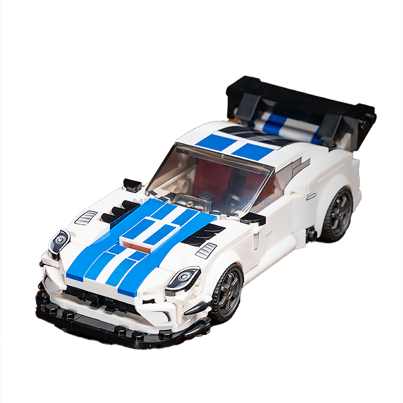 Car Accessories Gift Ideas - Viper Racing Car Model Bricks MOC