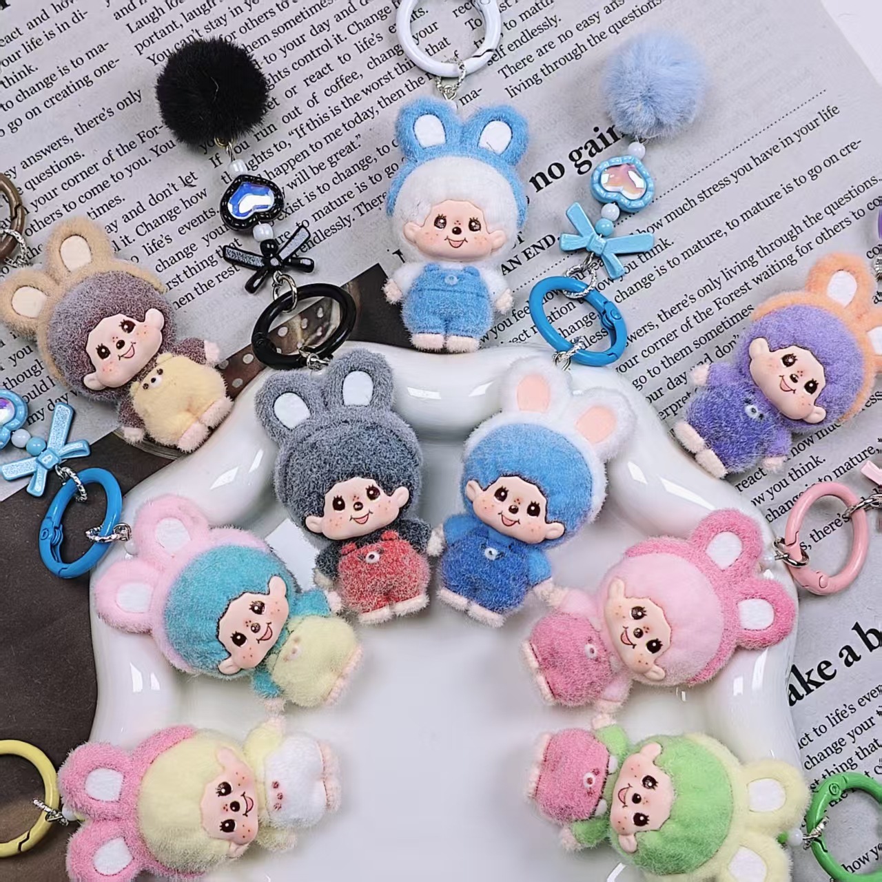 New model Monchhichi Keychain  - Car Accessories Xmas ulasan dan harga
