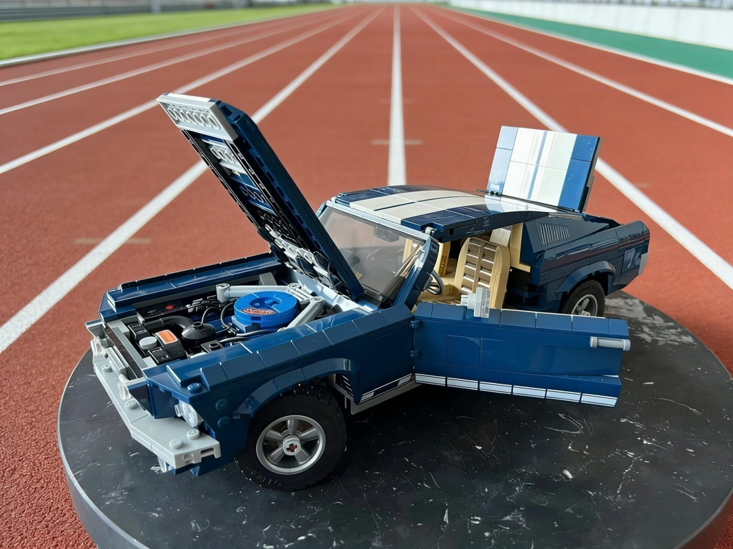 New MOC Blue Car Model, Home D - Car Accessories Xmas ulasan dan harga