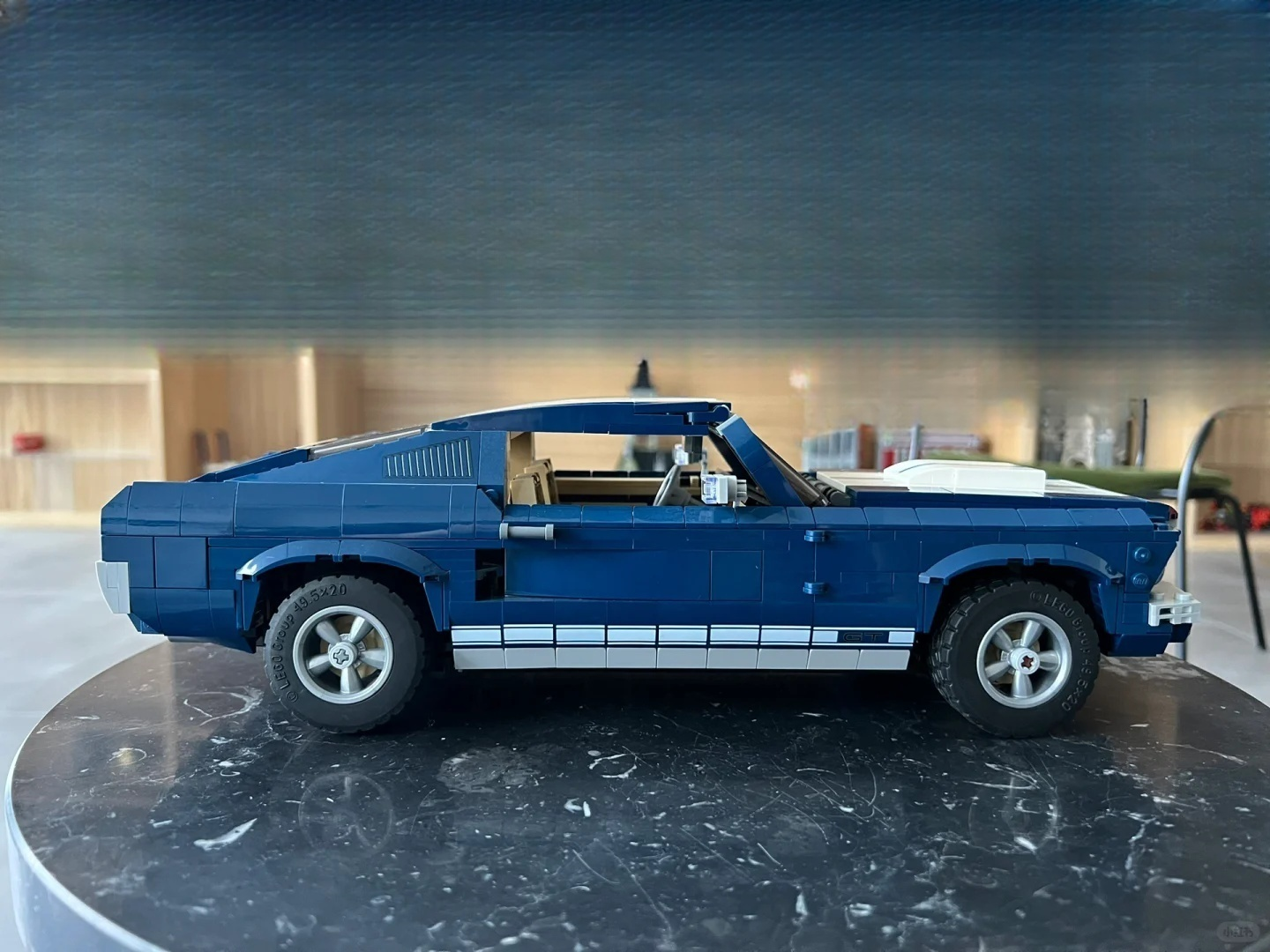New MOC Blue Car Model, Home D - Car Accessories Xmas ulasan dan harga