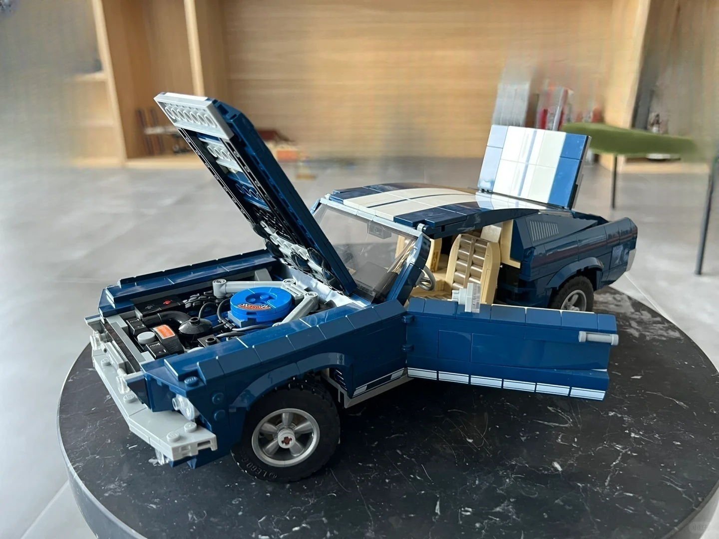 New MOC Blue Car Model, Home D - Car Accessories Xmas ulasan dan harga