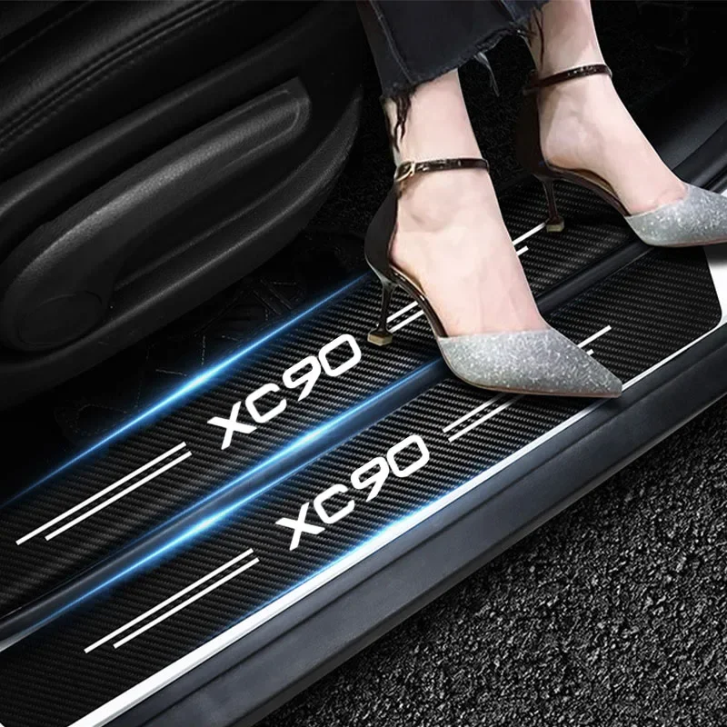 Car Carbon Fiber Threshold Pro - Volvo Car Accessories Xc90 ulasan dan harga
