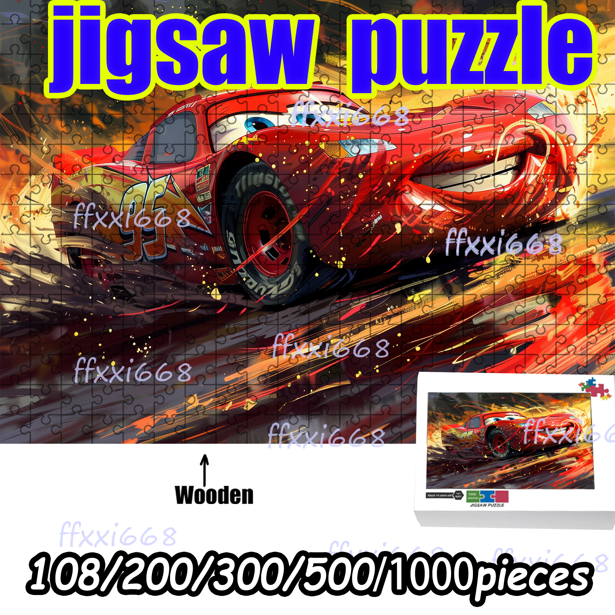 Disney Cars Red Lightning McQu - Car Accessories Gift Ideas ulasan dan harga