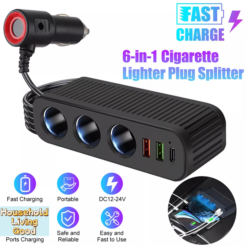 【Car Charger For Phones 120W P - Car Accessories Usa ulasan dan harga