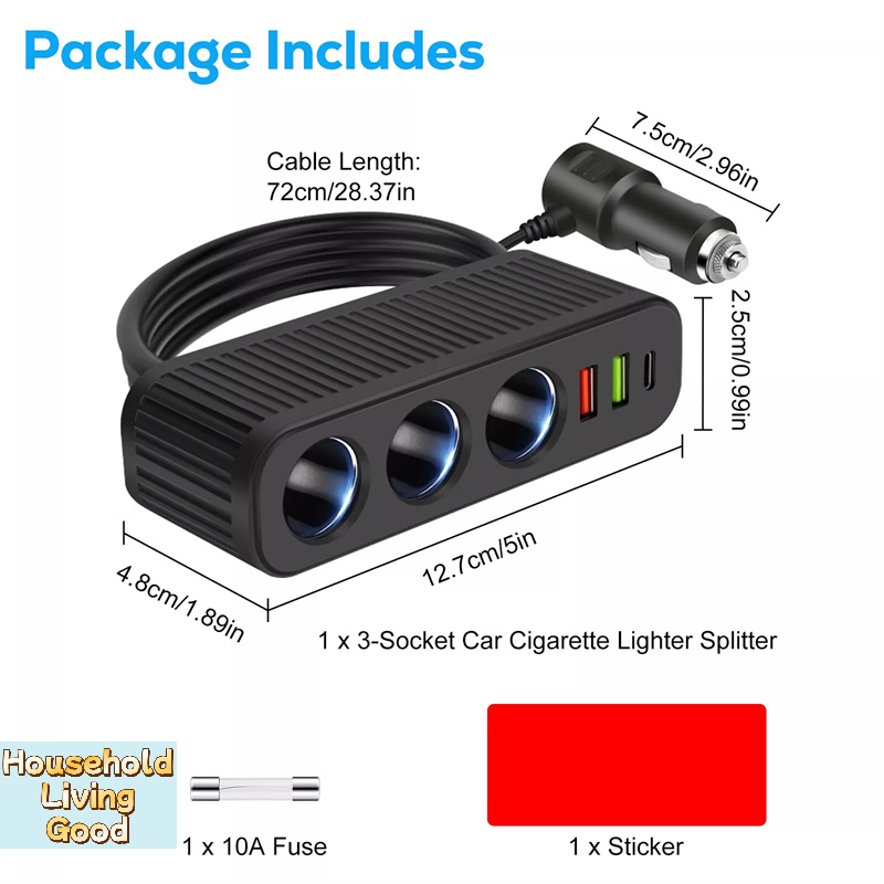 【Car Charger For Phones 120W P - Car Accessories Usa ulasan dan harga