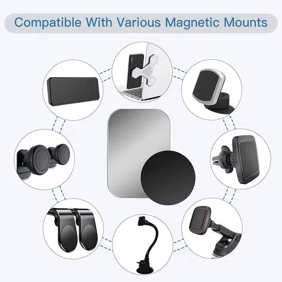Metal Plate Disk For Magnetic  - Car Accessories Phone Holder ulasan dan harga