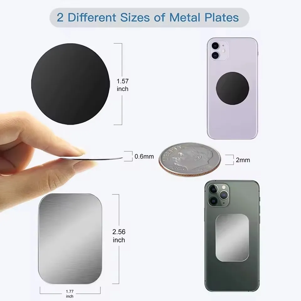 Metal Plate Disk For Magnetic  - Car Accessories Phone Holder ulasan dan harga