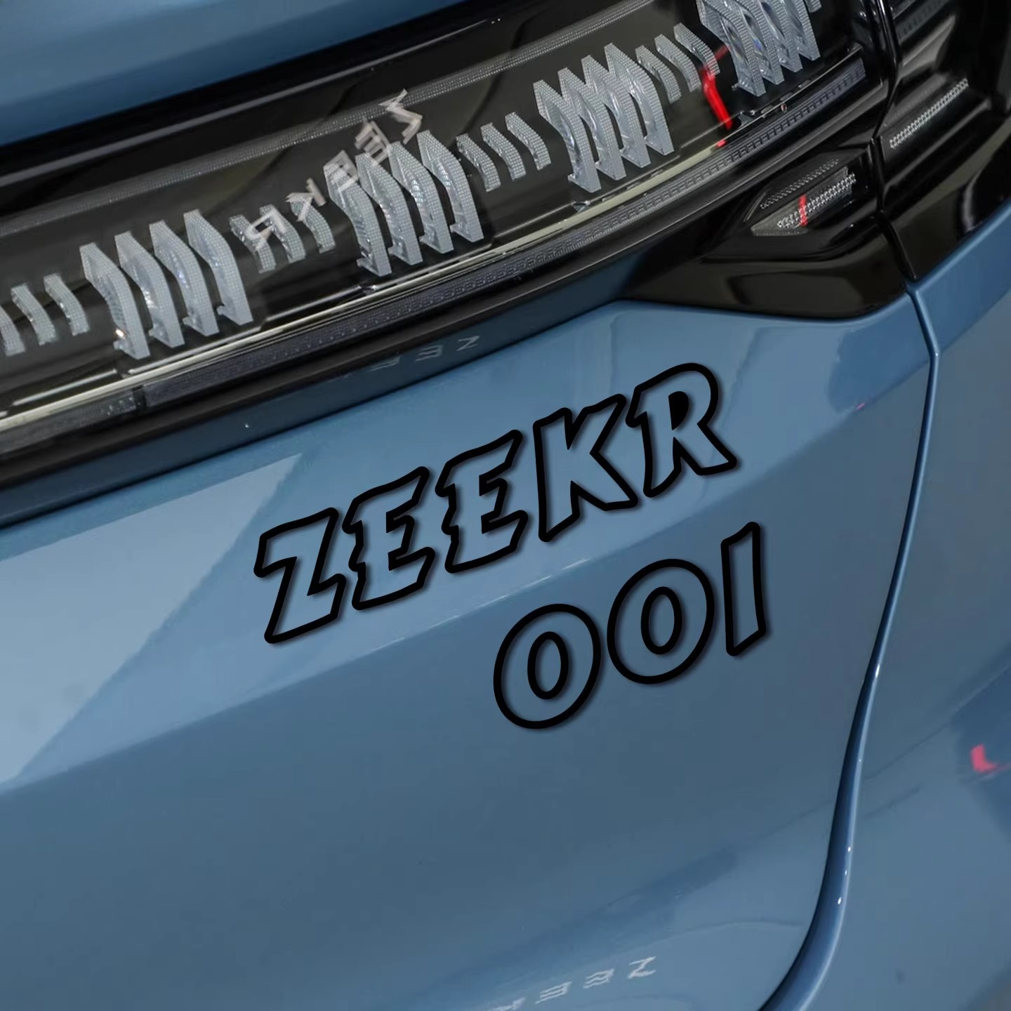 For Zeekr 7X 001 007 009 Rear  - Car Accessories Logo ulasan dan harga