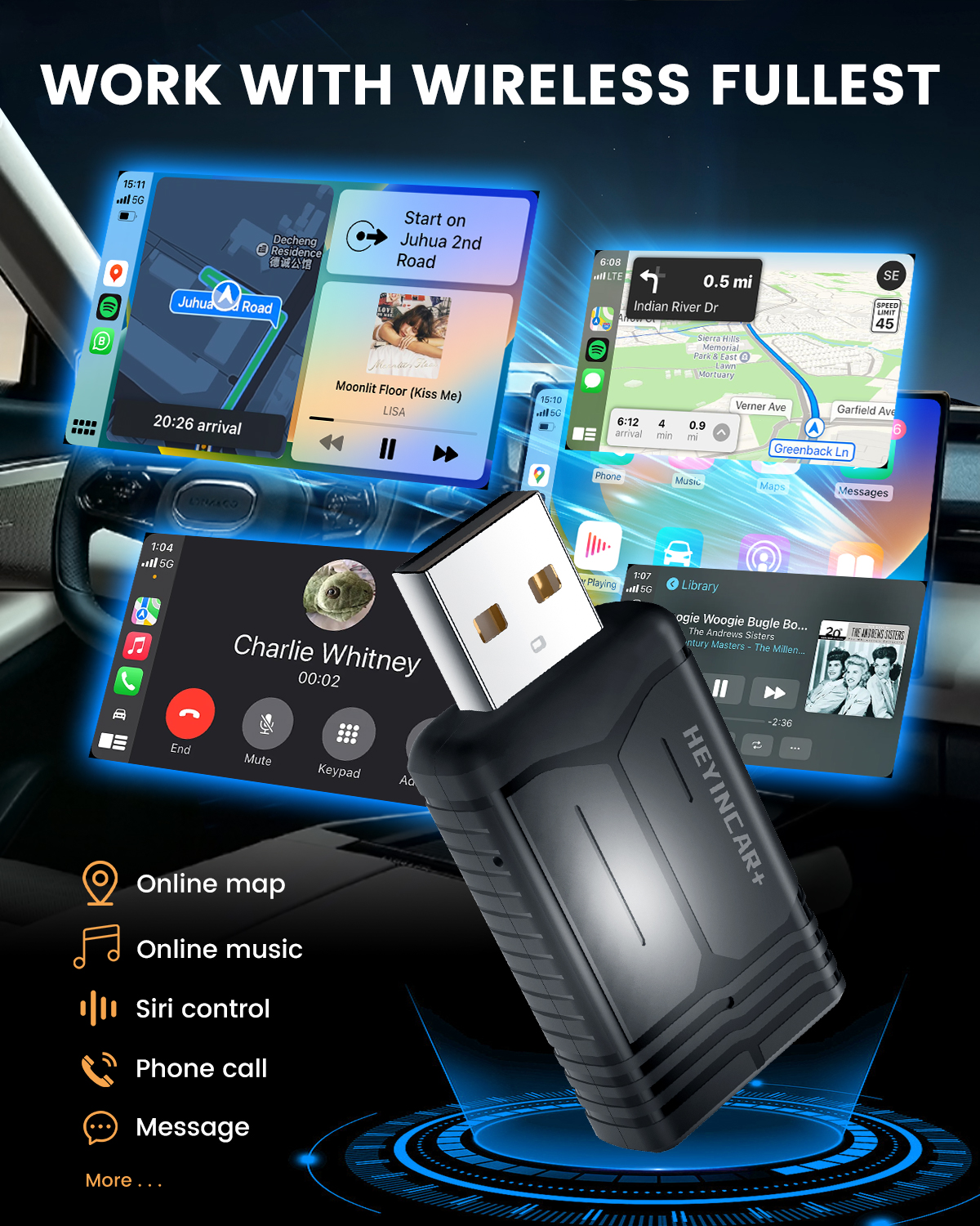 2026 NEW Wireless CarPlay Adap - Car Accessories Usa ulasan dan harga
