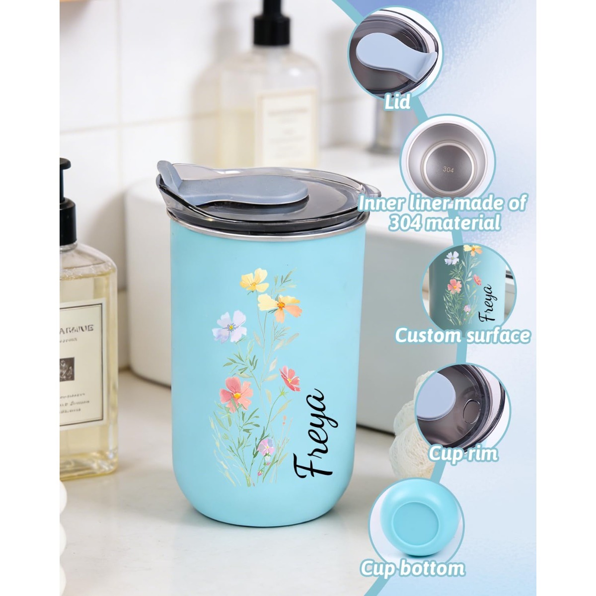 Custom Metal Stainless Steel C - Car Accessories Gift Ideas ulasan dan harga