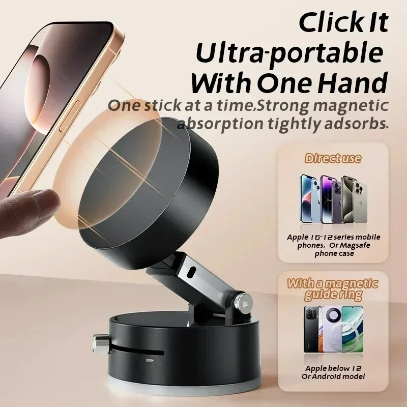 High Performance Magnetic Vacu - Car Accessories Phone Holder ulasan dan harga