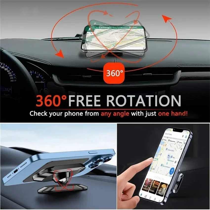 360° Magnetic Car Phone Holder - Car Accessories Phone Holder ulasan dan harga