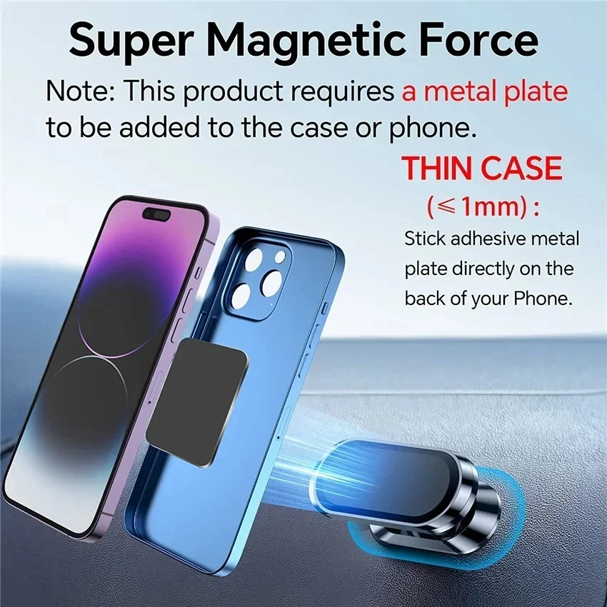 360° Magnetic Car Phone Holder - Car Accessories Phone Holder ulasan dan harga