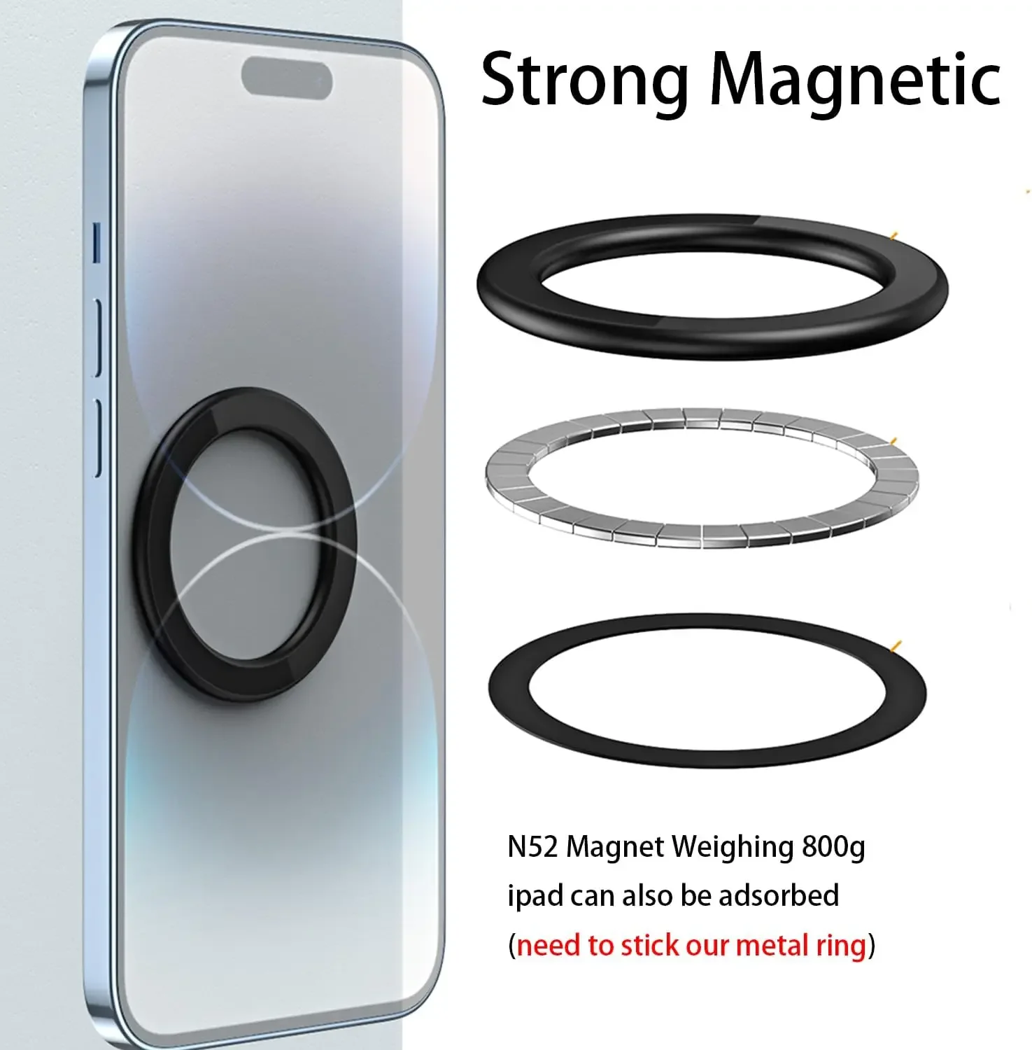 For MagSafe Magnetic Ring Hold - Car Accessories Phone Holder ulasan dan harga