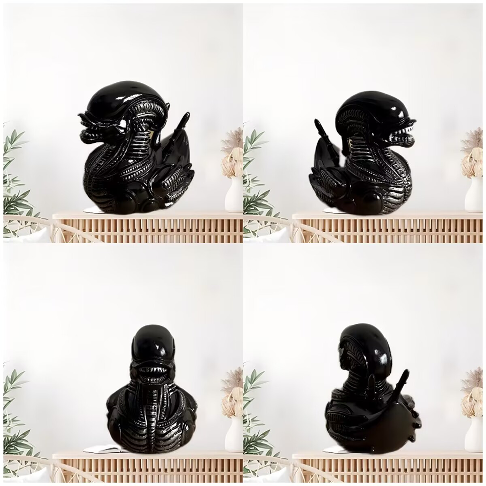 Alien Duck Resin Statue，Evil A - Car Accessories Gift Ideas ulasan dan harga