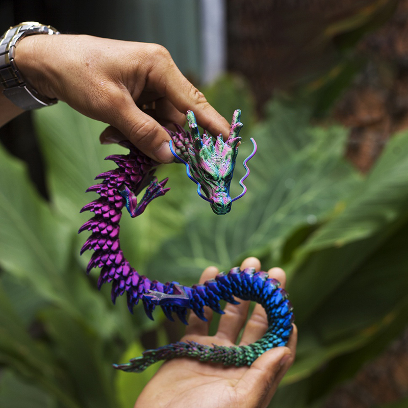 3D Printing Dragon Model Craft - Car Accessories Xmas ulasan dan harga