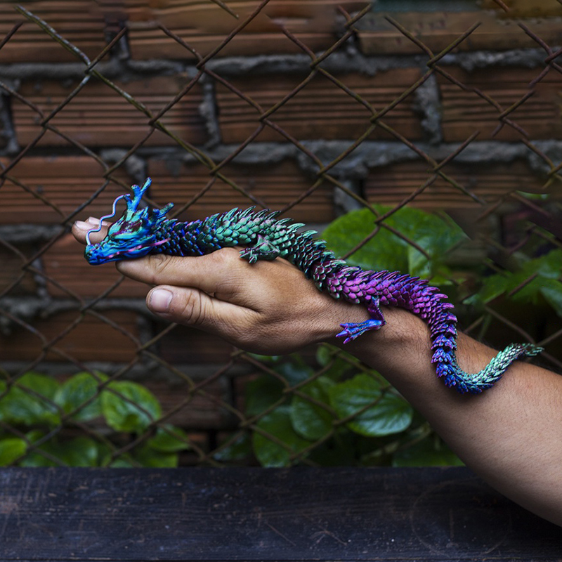3D Printing Dragon Model Craft - Car Accessories Xmas ulasan dan harga