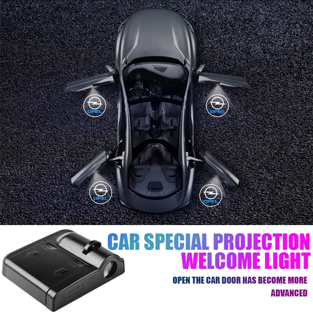 LED Car Door Logo Projector Gh - Car Accessories Logo ulasan dan harga