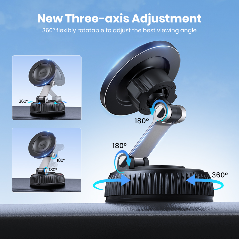 TOPK Magnetic Car Phone Mount  - Car Accessories Phone Holder ulasan dan harga