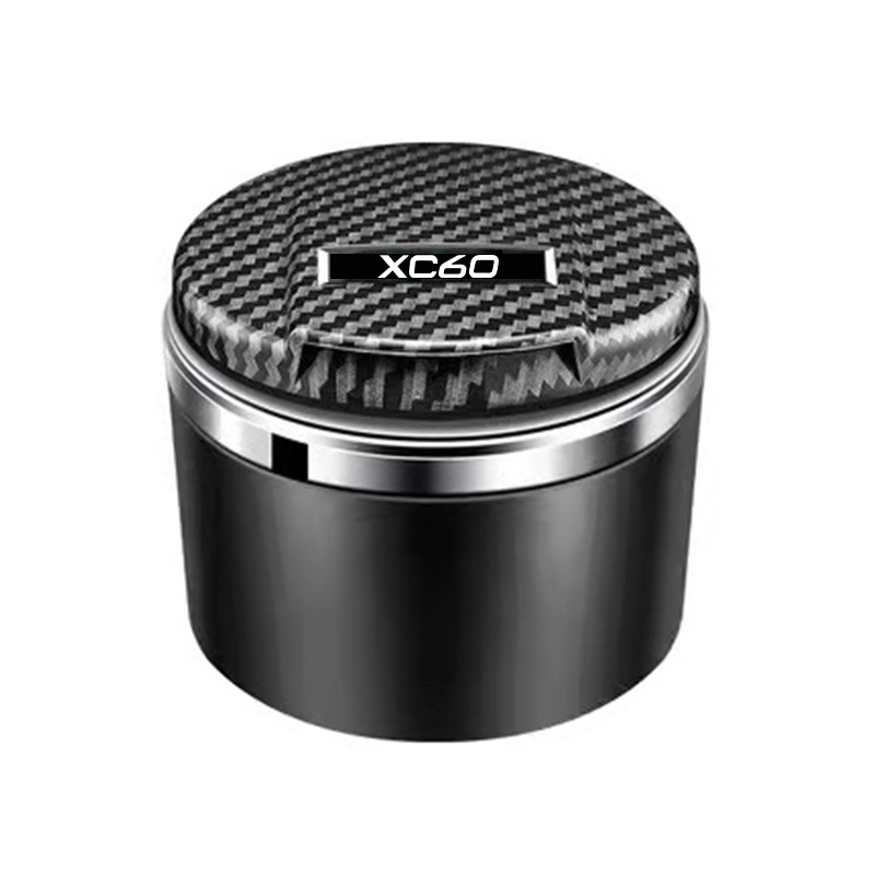 Car LED Ashtray Garbage Coin S - Volvo Car Accessories Xc90 ulasan dan harga