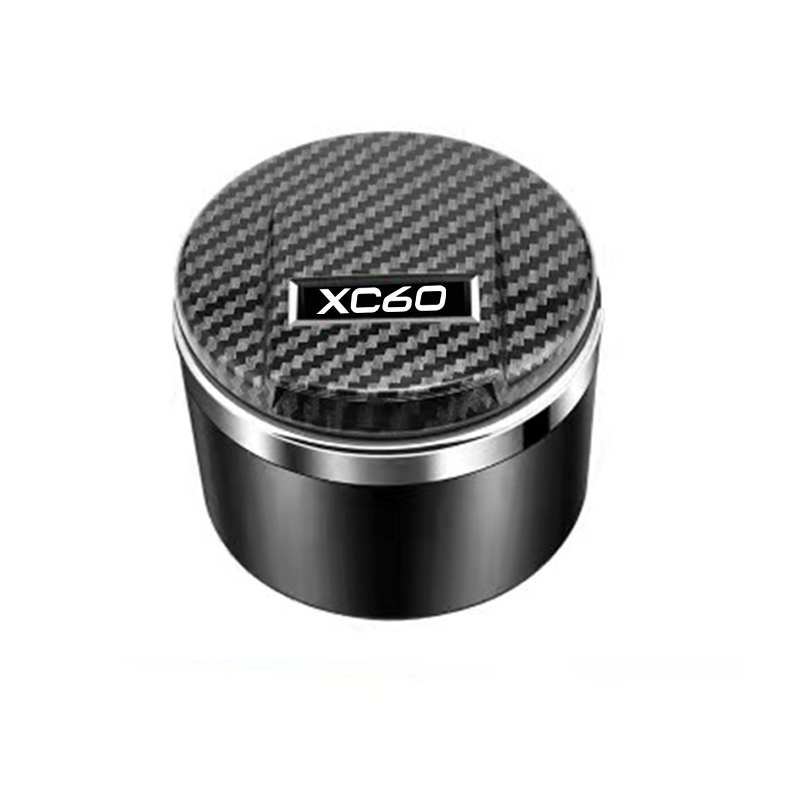 Car LED Ashtray Garbage Coin S - Volvo Car Accessories Xc90 ulasan dan harga