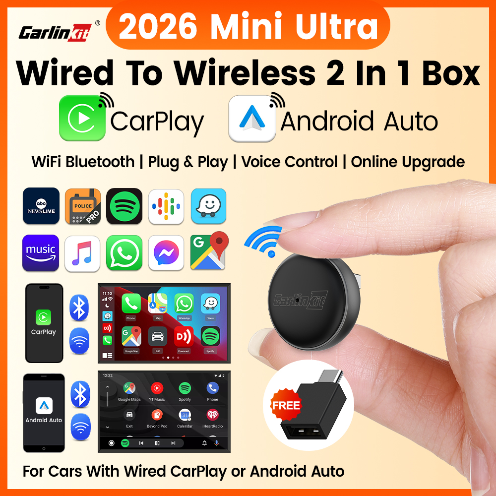 Mini Ultra 3 CarlinKit 5.0 Wir - Car Accessories Usa ulasan dan harga
