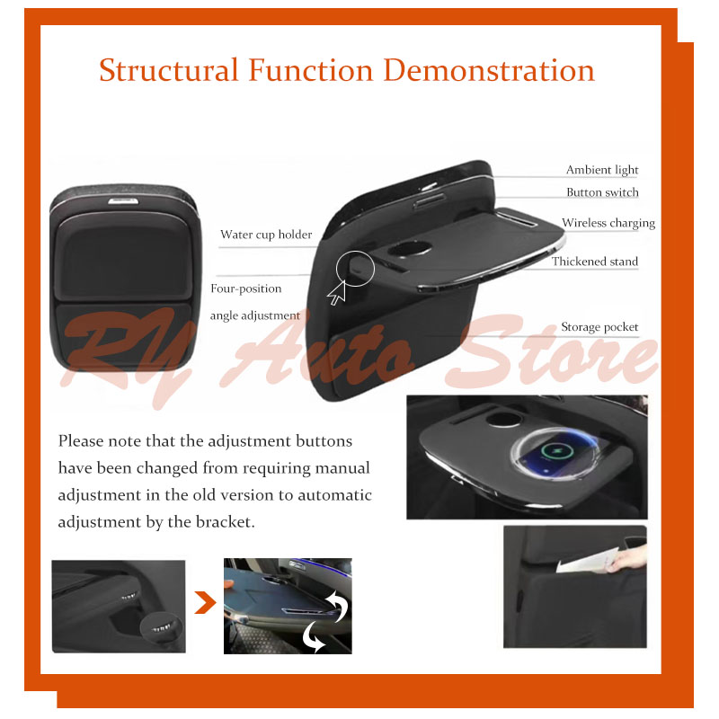 Car Back Seat Table For GAC M6 - Back Seat Car Table ulasan dan harga