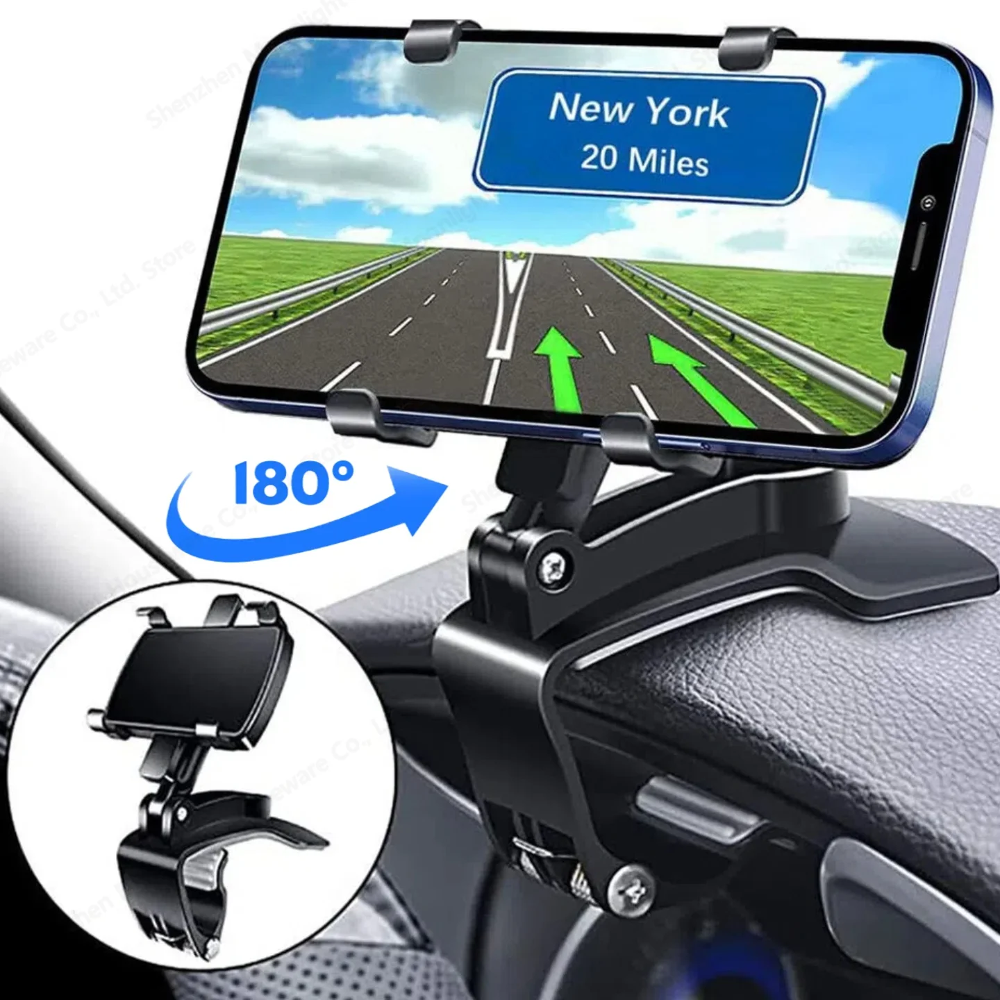 360 Degree Rotation Car Phone  - Car Accessories Phone Holder ulasan dan harga