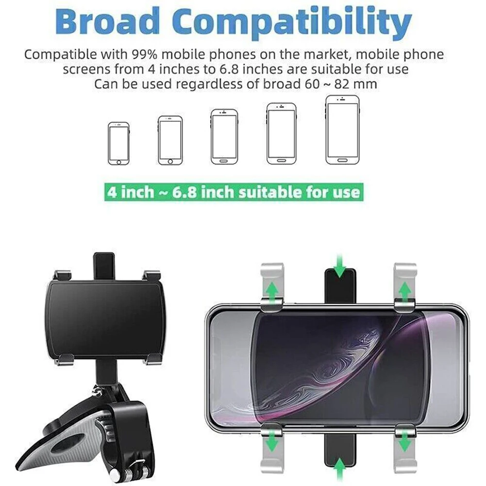 360 Degree Rotation Car Phone  - Car Accessories Phone Holder ulasan dan harga