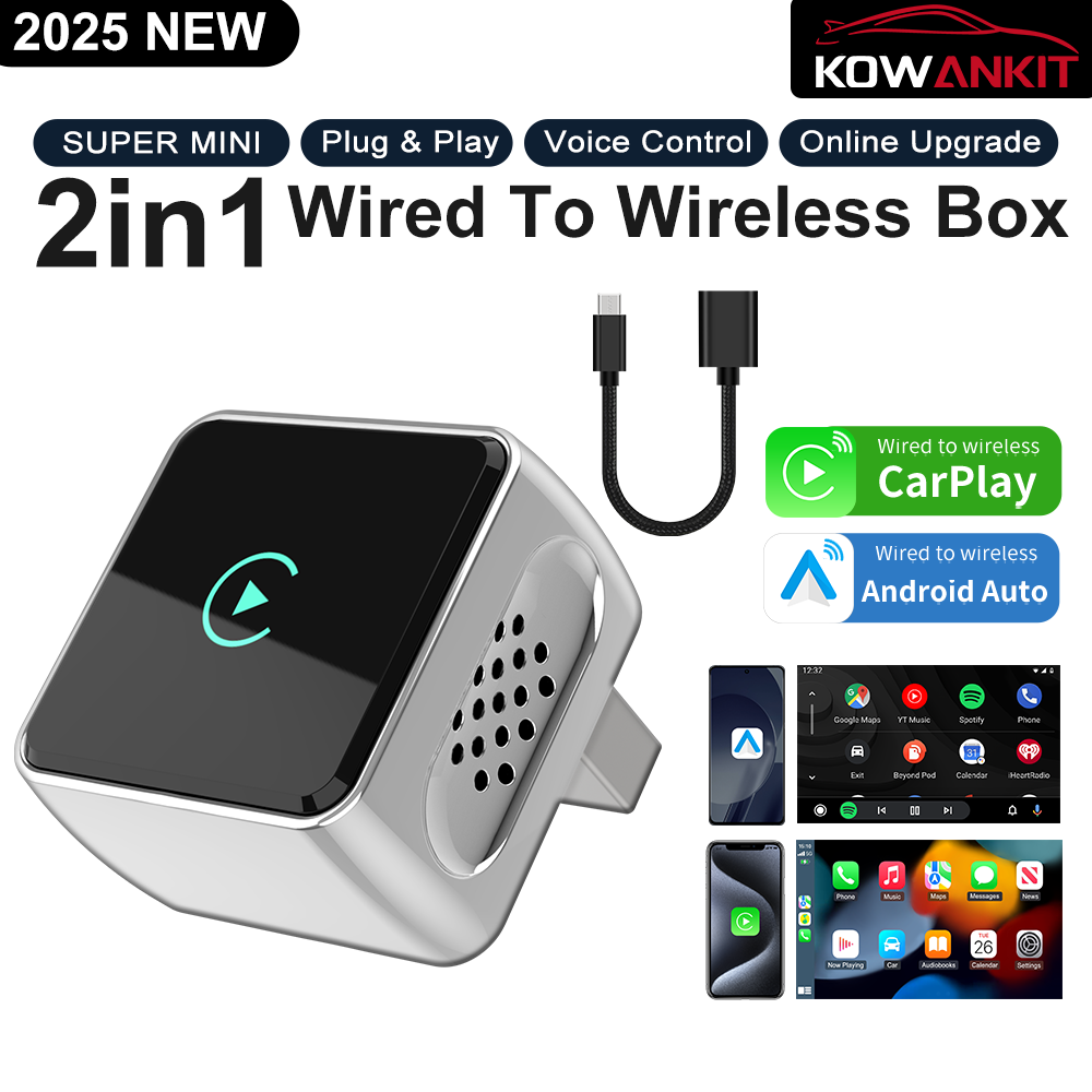 2 in 1 Wireless CarPlay Dongle - Car Accessories Usa ulasan dan harga