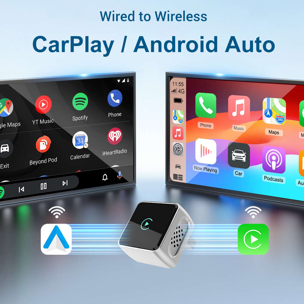 2 in 1 Wireless CarPlay Dongle - Car Accessories Usa ulasan dan harga