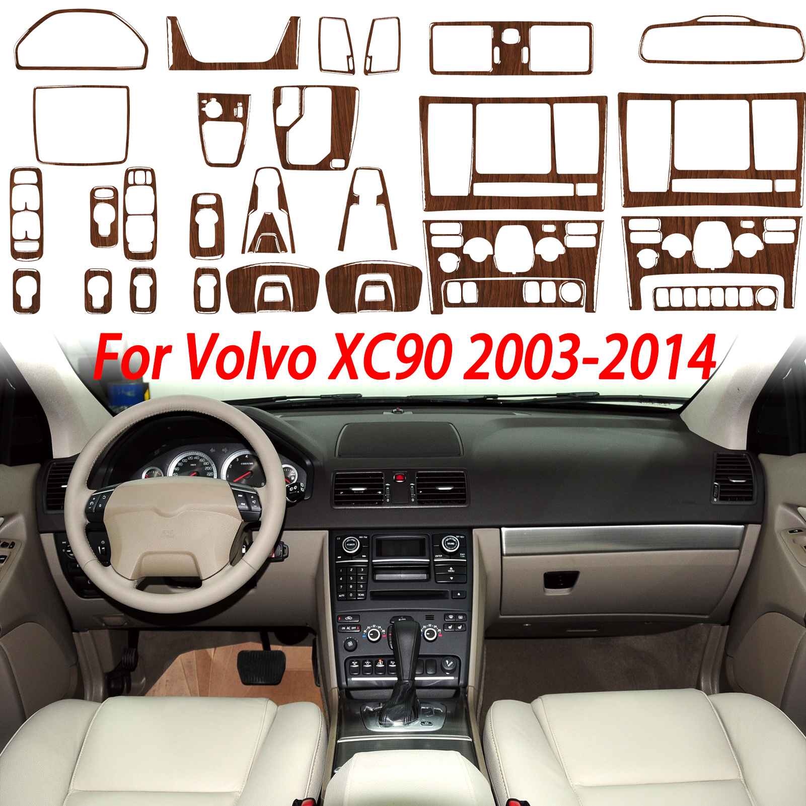 Wood Grain Car Interior Access - Volvo Car Accessories Xc90 ulasan dan harga