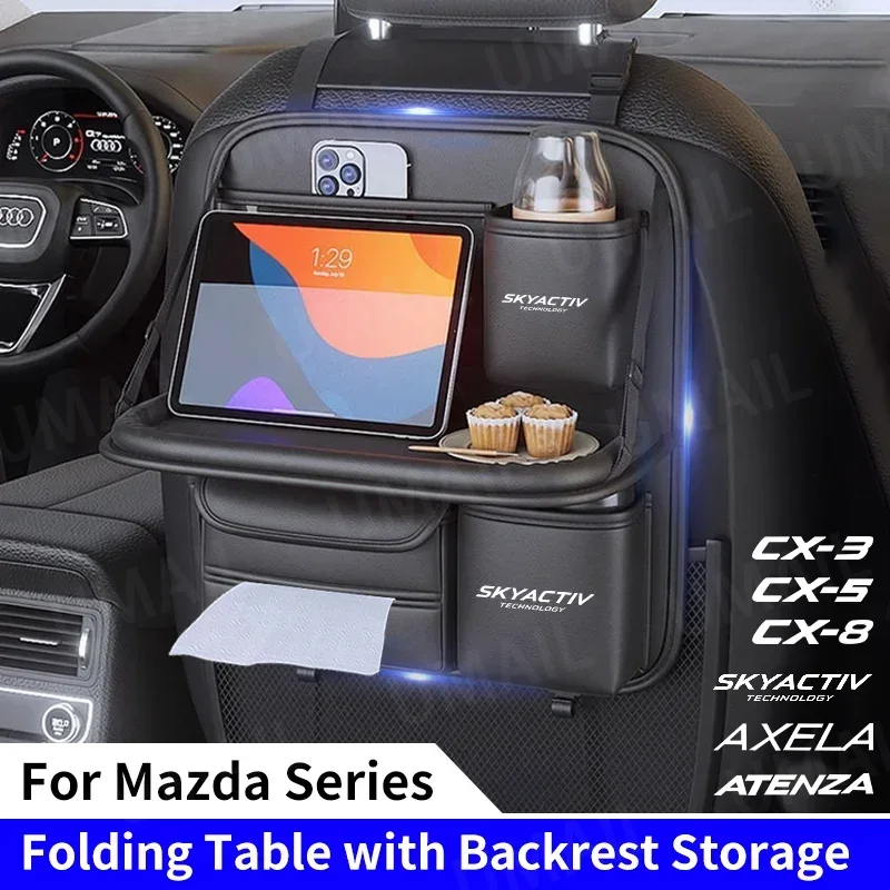 Car Seat Back Storage Bag with - Back Seat Car Table ulasan dan harga