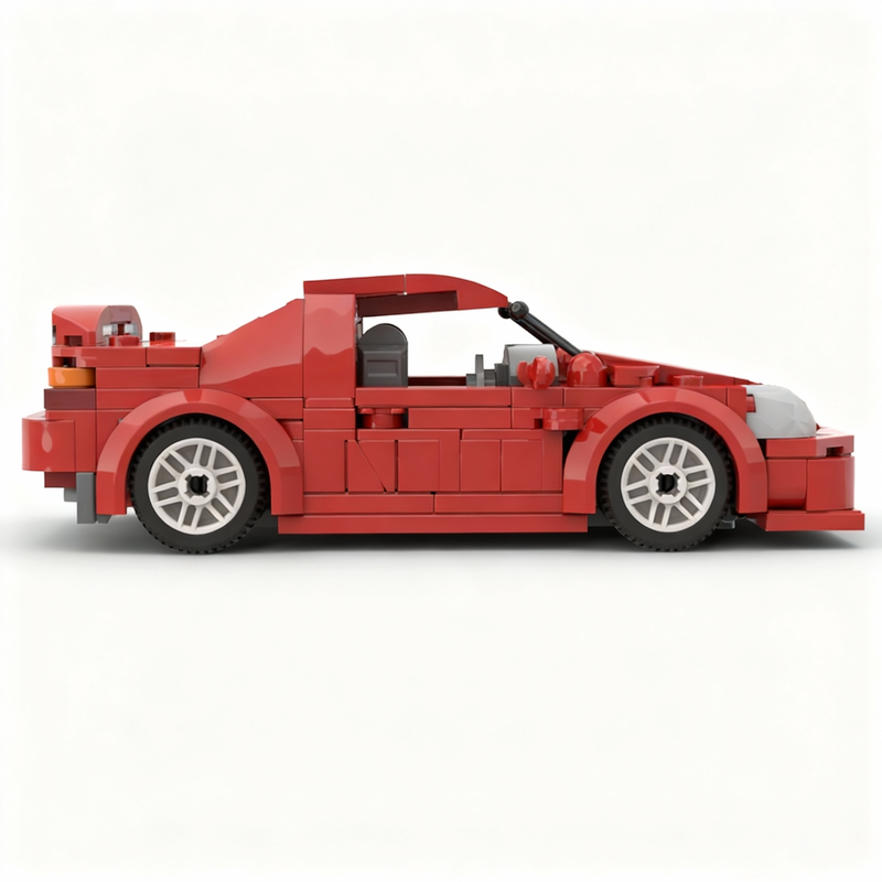 296pcs MOC Jp Cars CRX Del Sol - Car Accessories Gift Ideas ulasan dan harga