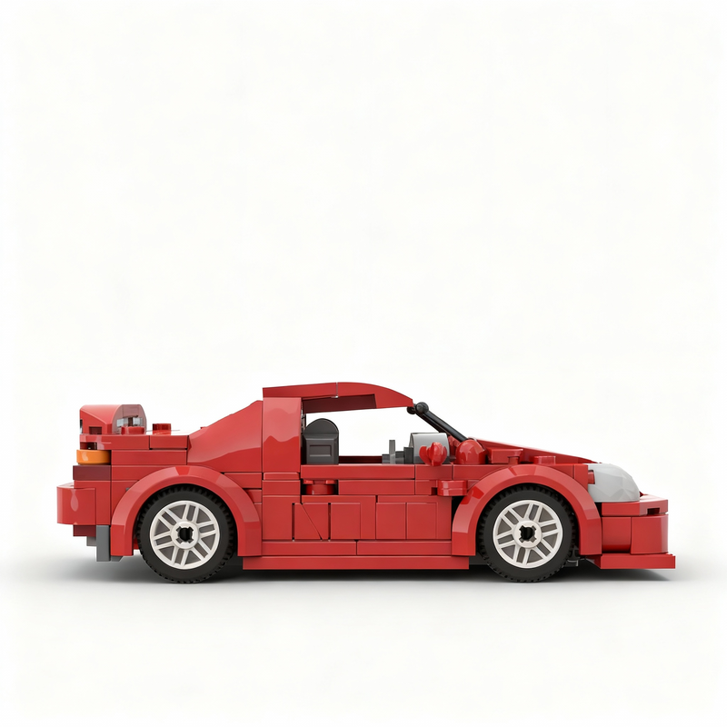 296pcs MOC Jp Cars CRX Del Sol - Car Accessories Gift Ideas ulasan dan harga