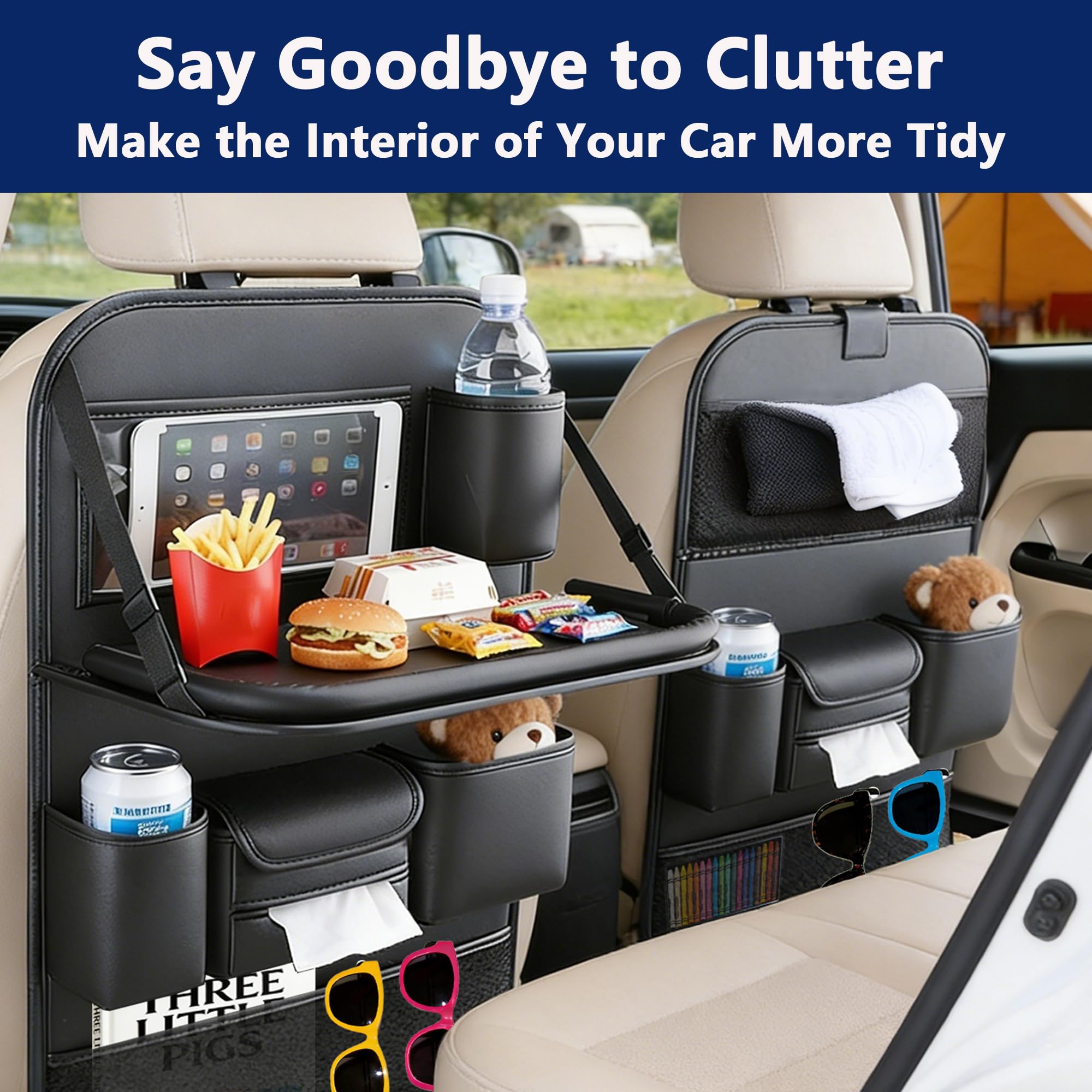 Multifunctional Car Backseat O - Back Seat Car Table ulasan dan harga