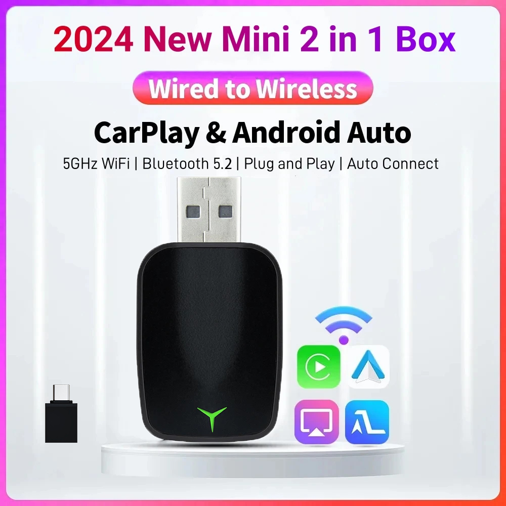 New Wired To Wireless Carplay  - Car Accessories Usa ulasan dan harga