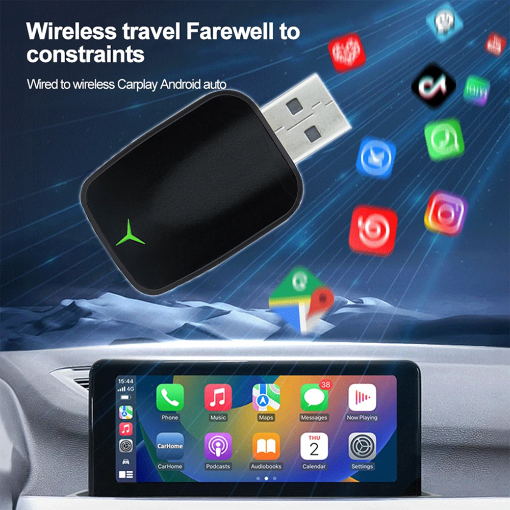 New Wired To Wireless Carplay  - Car Accessories Usa ulasan dan harga