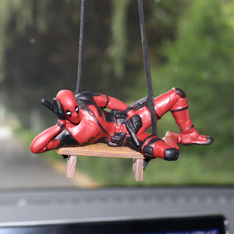 Marvel Deadpool Car Rearview M - Car Accessories Xmas ulasan dan harga