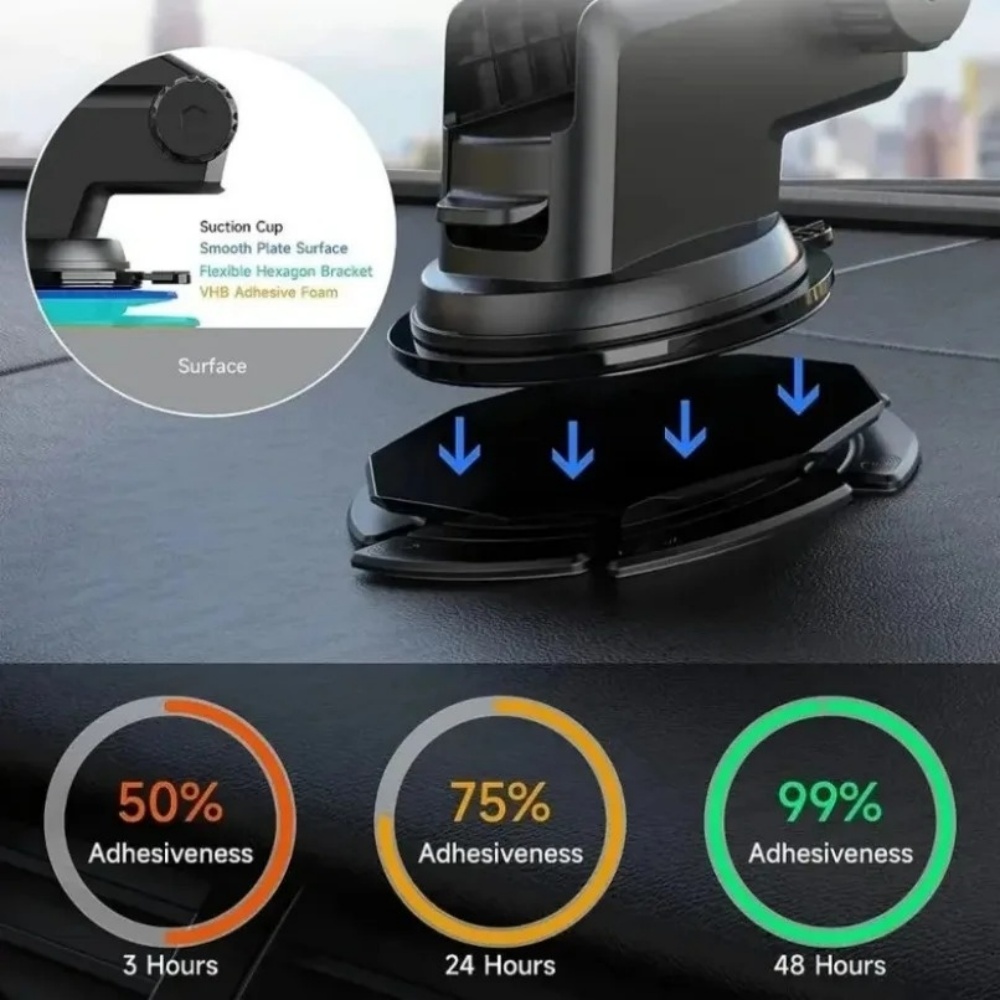 Car Dashboard Suction Cup Cell - Car Accessories Phone Holder ulasan dan harga