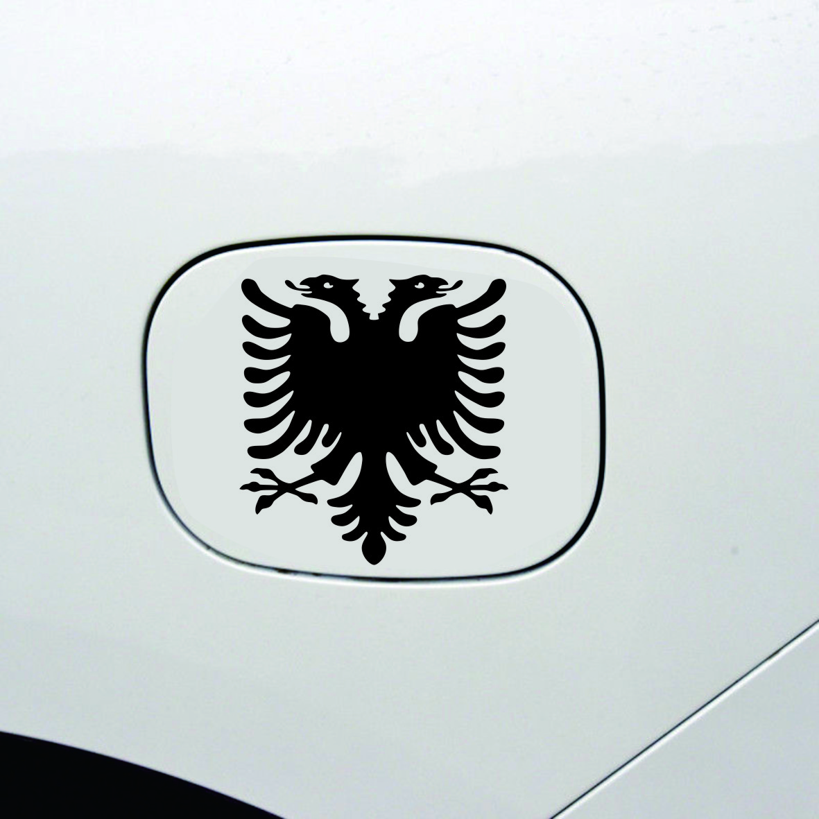 Vinyl Decal Albanian Double He - Car Accessories Lebanon ulasan dan harga