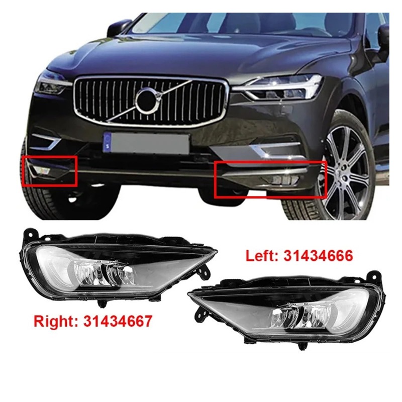 Front Bumper Fog Light Signal  - Volvo Car Accessories Xc90 ulasan dan harga