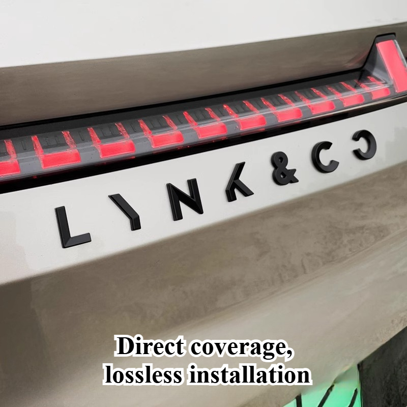 For Lynk&Co 08 Blackened Car L - Car Accessories Logo ulasan dan harga